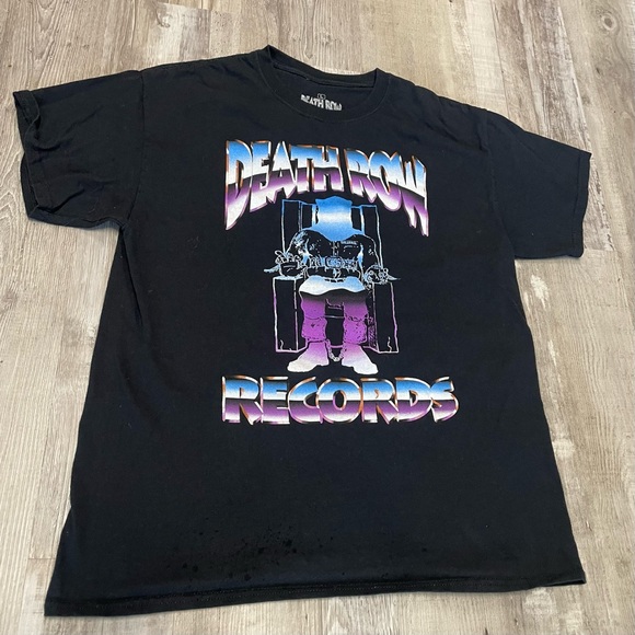 Death Row Records Tee Size Mens Large - Picture 6 of 8